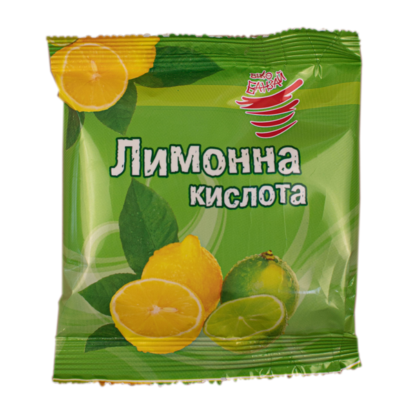 Лимонна кислота 1/100г (1 ящик 3 кг) (30 пачок) VB0047 фото